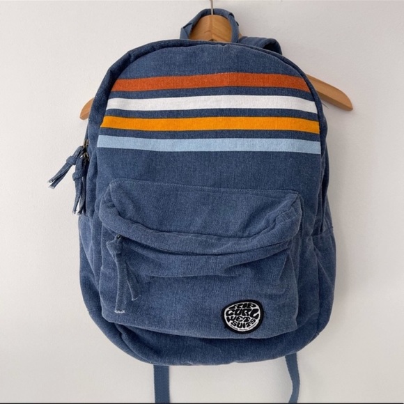 NWOT RIP Curl Retro Denim, Backpack - Picture 2 of 10